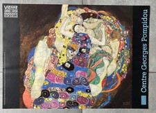 GUSTAV KLIMT - Litografia Manifesto della Mostra di Parigi 1986