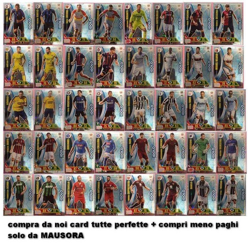 Card idolo calciatori - card,