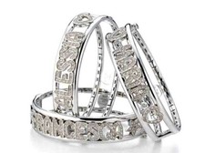 Bracciale con nome argento