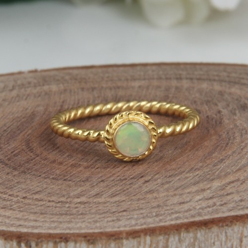 Anello fascia ritorta - anello, a