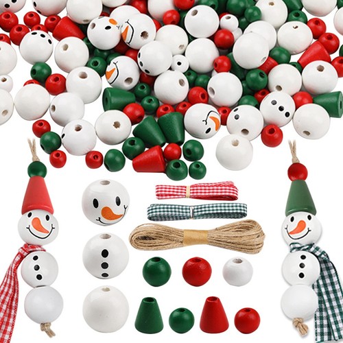 Perline legno natale - legno,