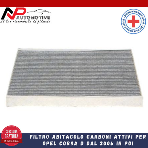 Filtro abitacolo carboni - filtro,