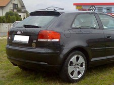 SPOILER ALETTONE POSTERIORE TETTO PER AUDI A3 S-LINE LOOK PORTELLONE SPOILER