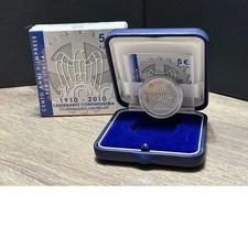 moneta argento 5 euro