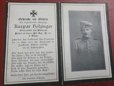  original german ww1 Death