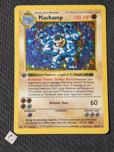 Machamp 102 1st edition - machamp, 8/102
