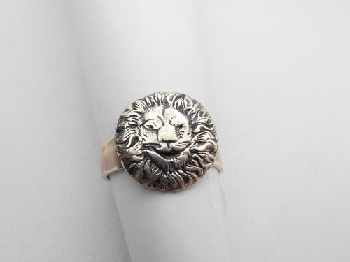 Leone anello argento - in,