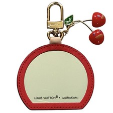 Louis Vuitton x Takashi Murakami Cerise LV Mini Specchio Borsa Charm Portachiavi M02830