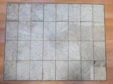 MAPPA CARTINA GEOGRAFICA ANTICA - COMUNI DELLA PROVINCIA DI TORINO,CUNEO,ASTI...