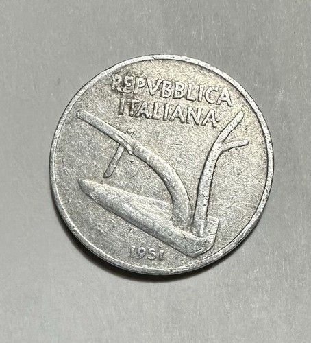 Moneta lire 1951 - moneta,