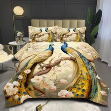 Peacock Bedding Set King Size