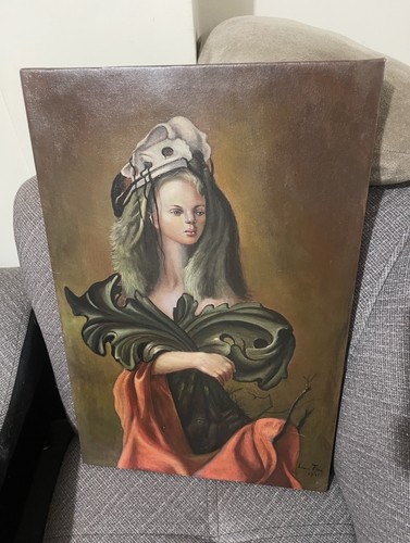 Dipinto olio tela - dipinto, firmato