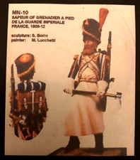 w  SGF - Scala 54mm - Zappatore dei Granatieri Guardia Imperiale Francese (1812)