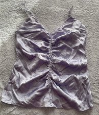 Top cami ZARA 100% seta taglia