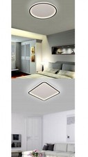 plafoniera led da soffitto 43W 50W lampadario quadrato e rotondo design moderno