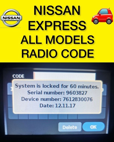 Codice radio nissan - 🚗,