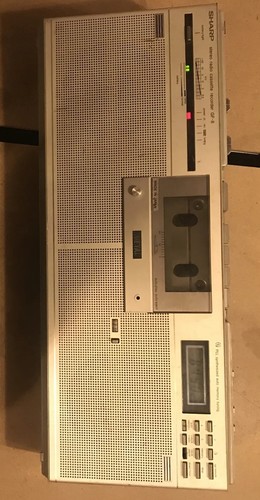 Sharp stereo radio cassette - stereo,