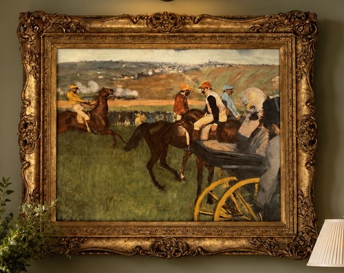 Edgar degas dipinto ad olio - dipinto,