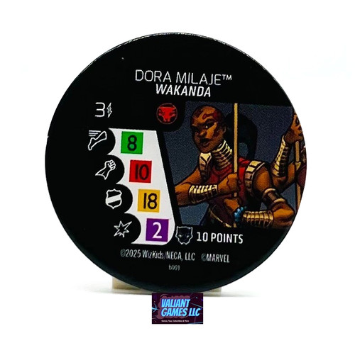 Marvel heroclix dora milaje - marvel,