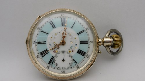 Orologio tasca argento - orologio,