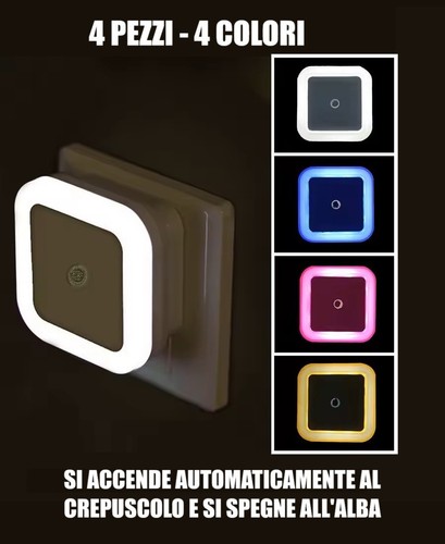 Set luci notturne - di, 4