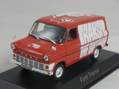 Norev ford transit red 1965 - transit,