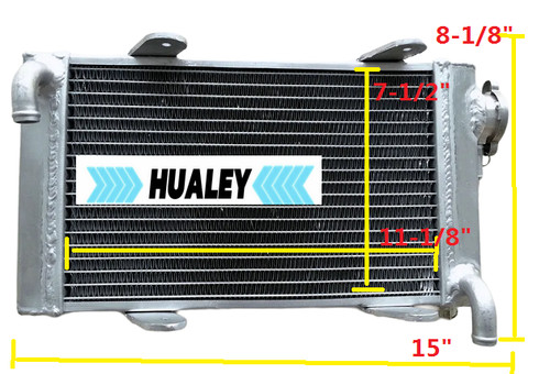 Row all aluminum radiator - all,