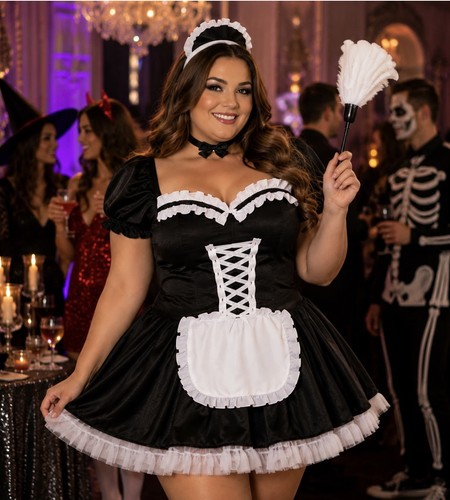 Costume damigella francese - costume, da