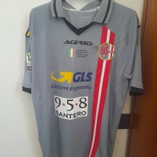 Storica maglia  us Alessandria indossata semifinale andata contro il Milan