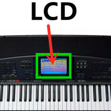 LCD adatto per Yamaha PSR-7000