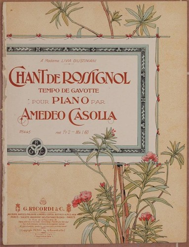 Chant rossignol amedeo - chant, de