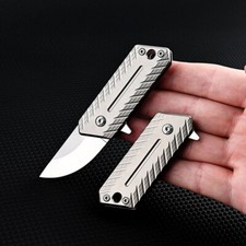 Coltello TC4 Titanio Lama D2