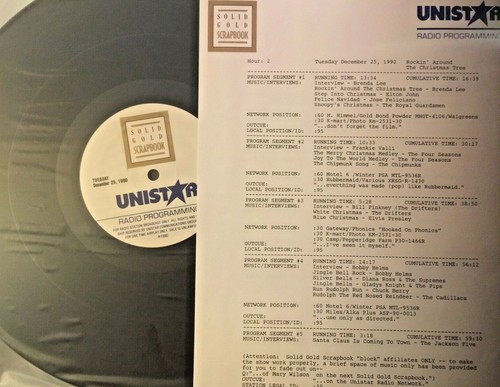 Radio show 90 rockin - show, 12/25/90