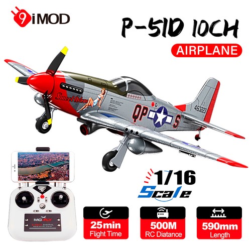 51d aereo radiocomandato - p-51d,