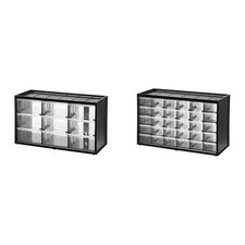 STANLEY 1-93-978 Cassettiera Porta Minuteria Composta da 9 Cassetti Trasparenti