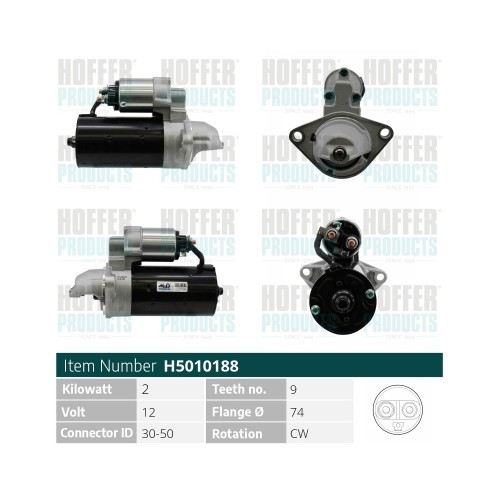 Hoffer motorino avviamento - hoffer,