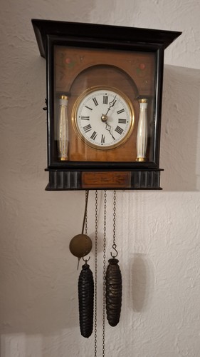 Antico orologio foresta - orologio,