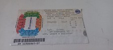 BIGLIETTO TICKET CHAMPIONS LEAGUE PRELIMINARI MILAN DINAMO ZAGABRIA 9/8/2000