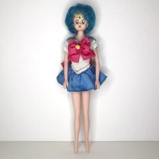 Sailor Mercury Mercure bambola Sailor Moon doll poupée muñeca IGEL germany 1999