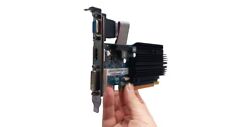 Scheda Video grafica sapphire HD 6450 DDR3 1GB pci express pcie VGA DVI HDMI