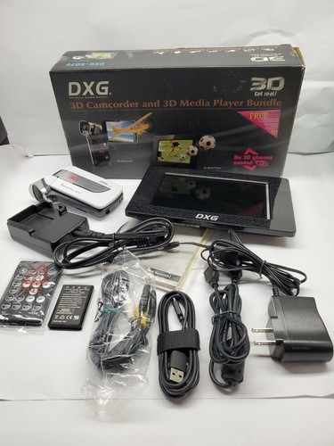 Pacchetto videocamera dxg - 3d,