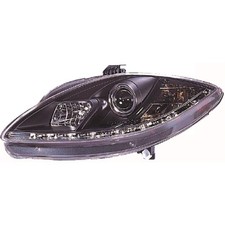 Set Di Fari Per Seat Altea 5P1 Anno 09->> Chiaro/Cromato LED Dragon Lights H7+H1