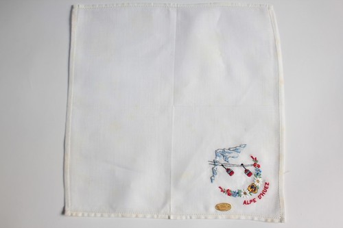 Fazzoletto ricamato cotone