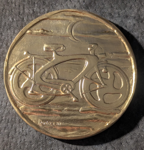 Medaglia celebrativa bronzo - medaglia, in