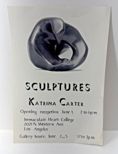 Poster mostra scultura vintage