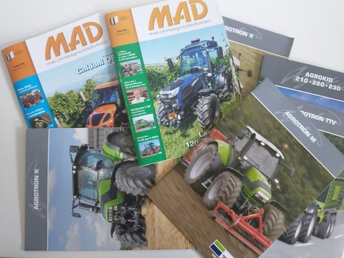 Lotto riviste trattori mad - riviste,