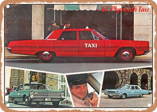Insegna metallo 1967 - in,