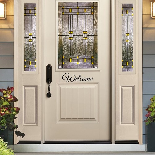 Adesivo welcome per porta - welcome,