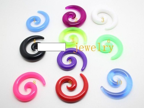 Piercing spirale acrilico - a,