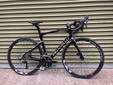 Pinarello X1 105 Disco Idraulico 12 Velocità Nero 515cm Fibra di Carbonio Bici Corsa Strada